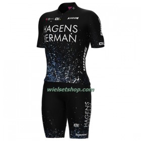 Fietskleding (Fietsshirt + Korte Koersbroek) 2023 Hagens Berman Axeon